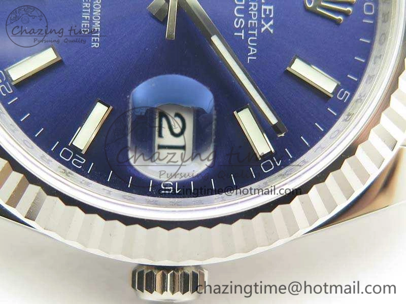 DateJust 126334 SS REF 1:1 Best Edition Blue Dial Stick Markers On New Version Jubilee Bracelet A Sleek 3478