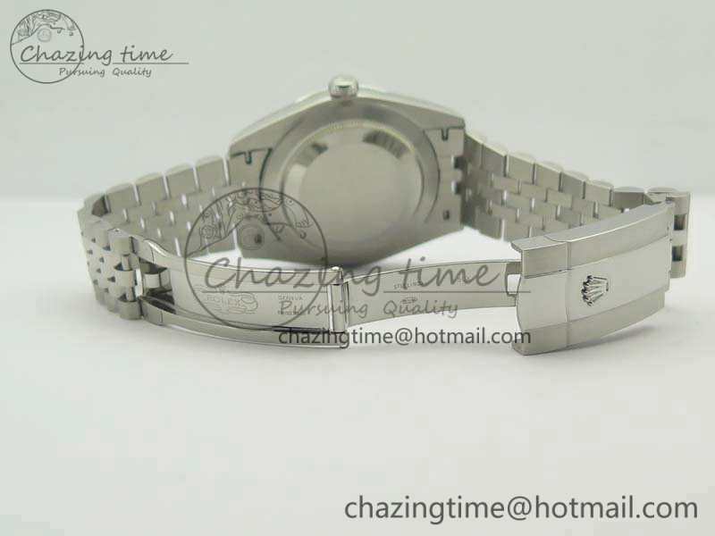 Snug DateJust 126334 SS REF 1:1 Best Edition Gray Dial Stick Markers On New Version Jubilee Bracelet A 3477