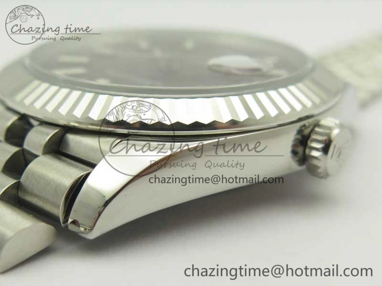 DateJust 126334 SS REF 1:1 Best Edition Purple Dial Stick Markers on New version Jubilee Bracelet A TravelReady 3422