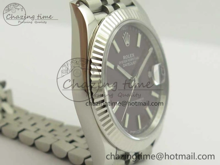 DateJust 126334 SS REF 1:1 Best Edition Purple Dial Stick Markers on New version Jubilee Bracelet A TravelReady 3422