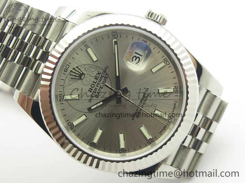 DateJust 126334 SS REF 1:1 Best Edition Silver Dial Stick Markers on New version Jubilee Bracelet A WellDesigned 3423