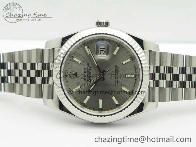 DateJust 126334 SS REF 1:1 Best Edition Silver Dial Stick Markers on New version Jubilee Bracelet A WellDesigned 3423