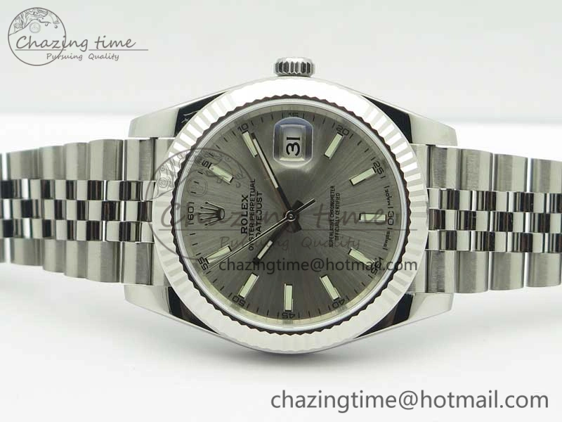 DateJust 126334 SS REF 1:1 Best Edition Silver Dial Stick Markers on New version Jubilee Bracelet A WellDesigned 3423