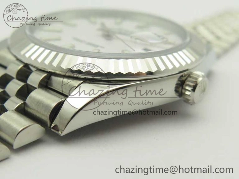 DateJust 126334 SS REF 1:1 Best Edition White Dial Stick Markers on New version Jubilee Bracelet A Thermal 3425
