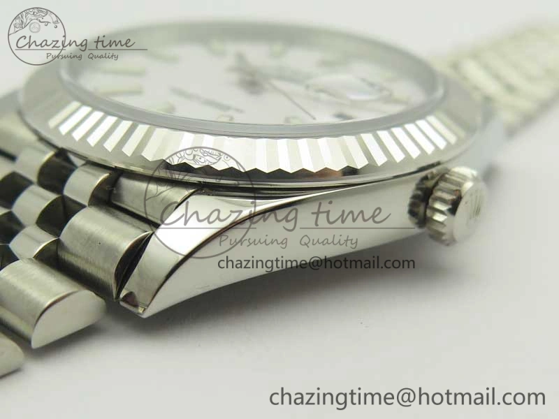 DateJust 126334 SS REF 1:1 Best Edition White Dial Stick Markers on New version Jubilee Bracelet A Thermal 3425