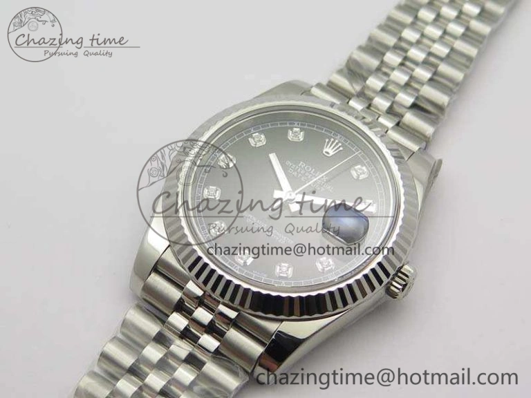 DateJust 228238 SS Noob 1:1 Best Edition Black Dial Diamond On Jubilee Bracelet A GoAnywhere 3499
