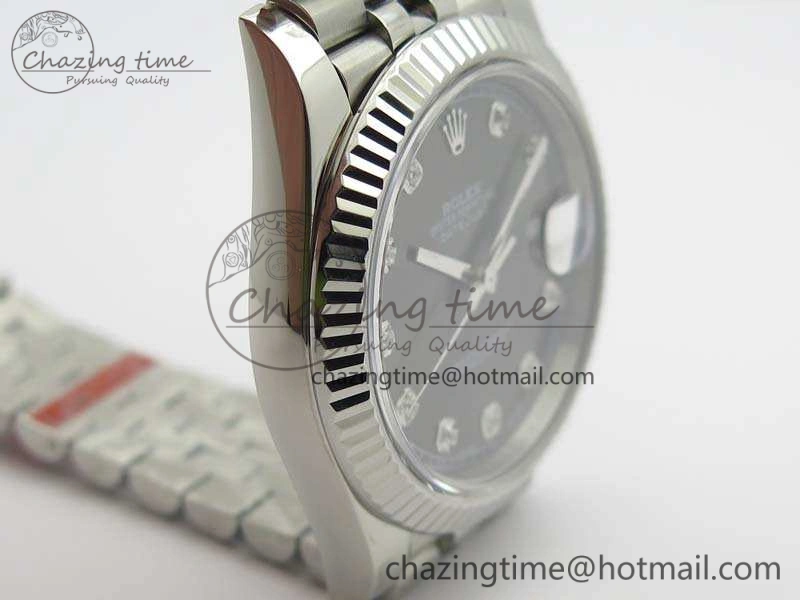 DateJust 228238 SS Noob 1:1 Best Edition Gray Dial Diamond On Jubilee Bracelet A ComfortFit 3500