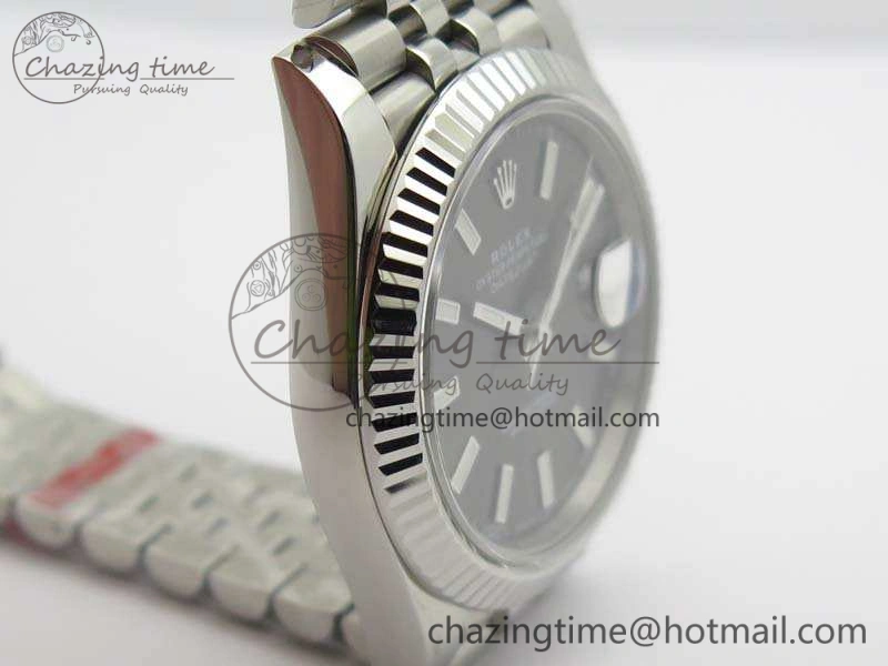DateJust 228238 SS Noob 1:1 Best Edition Gray Dial Stick Markers On Jubilee Bracelet A Colorful 3510