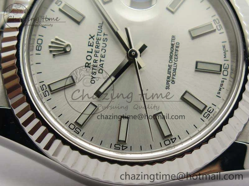 SoftTouch DateJust 228238 SS Noob 1:1 Best Edition Silver Dial Stick Markers On Jubilee Bracelet A 3511