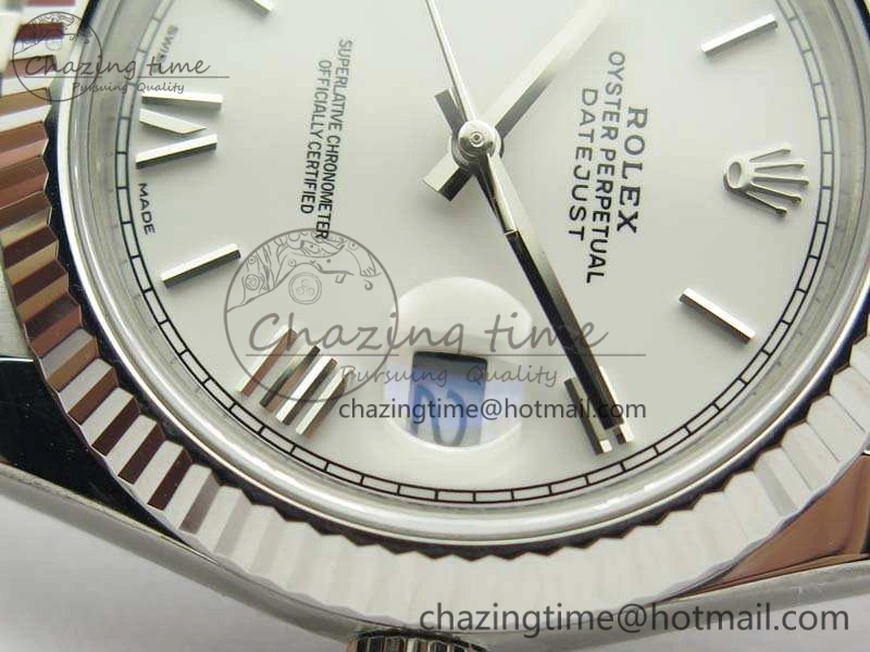 Versatile DateJust 228238 SS Noob 1:1 Best Edition White Roman Dial On Jubilee Bracelet A 3508