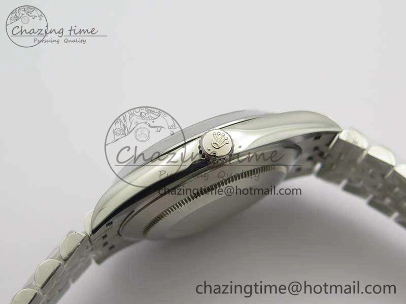 DateJust 228238 Smooth Bezel SS Noob 1:1 Best Edition Blue Dial Diamond On Jubilee Bracelet A Casual 3495