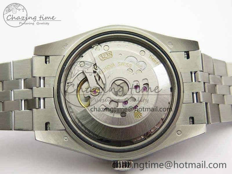 DateJust 228238 Smooth Bezel SS Noob 1:1 Best Edition Blue Dial Diamond On Jubilee Bracelet A Casual 3495