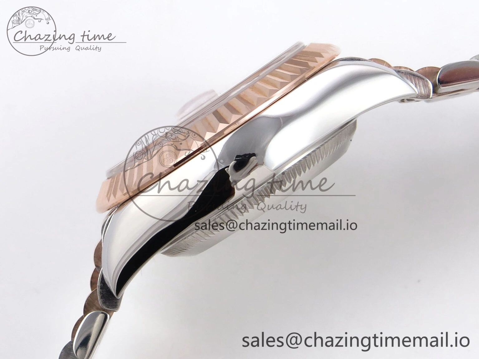 ZeroBulk DateJust 28MM 279171 SS RG GMF 1:1 Best Edition 904L Steel Brown Roman Dial on Jubilee Bracelet A 1129