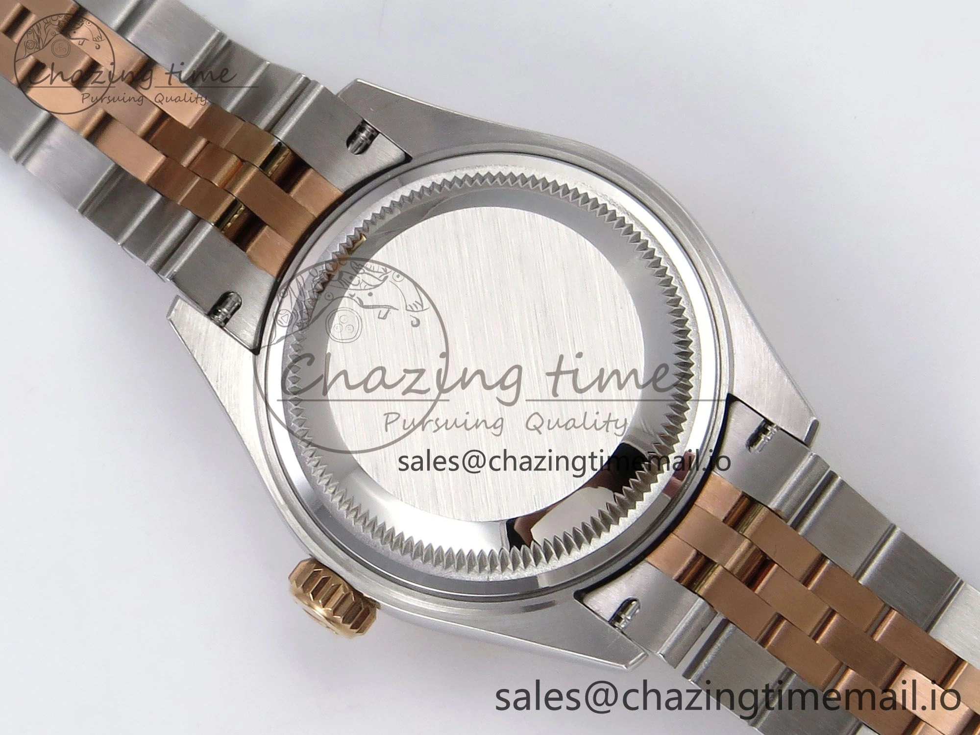 Efficient DateJust 28MM 279171 SS RG GMF 1:1 Best Edition 904L Steel RG Diamonds Dial on Jubilee Bracelet A 1133