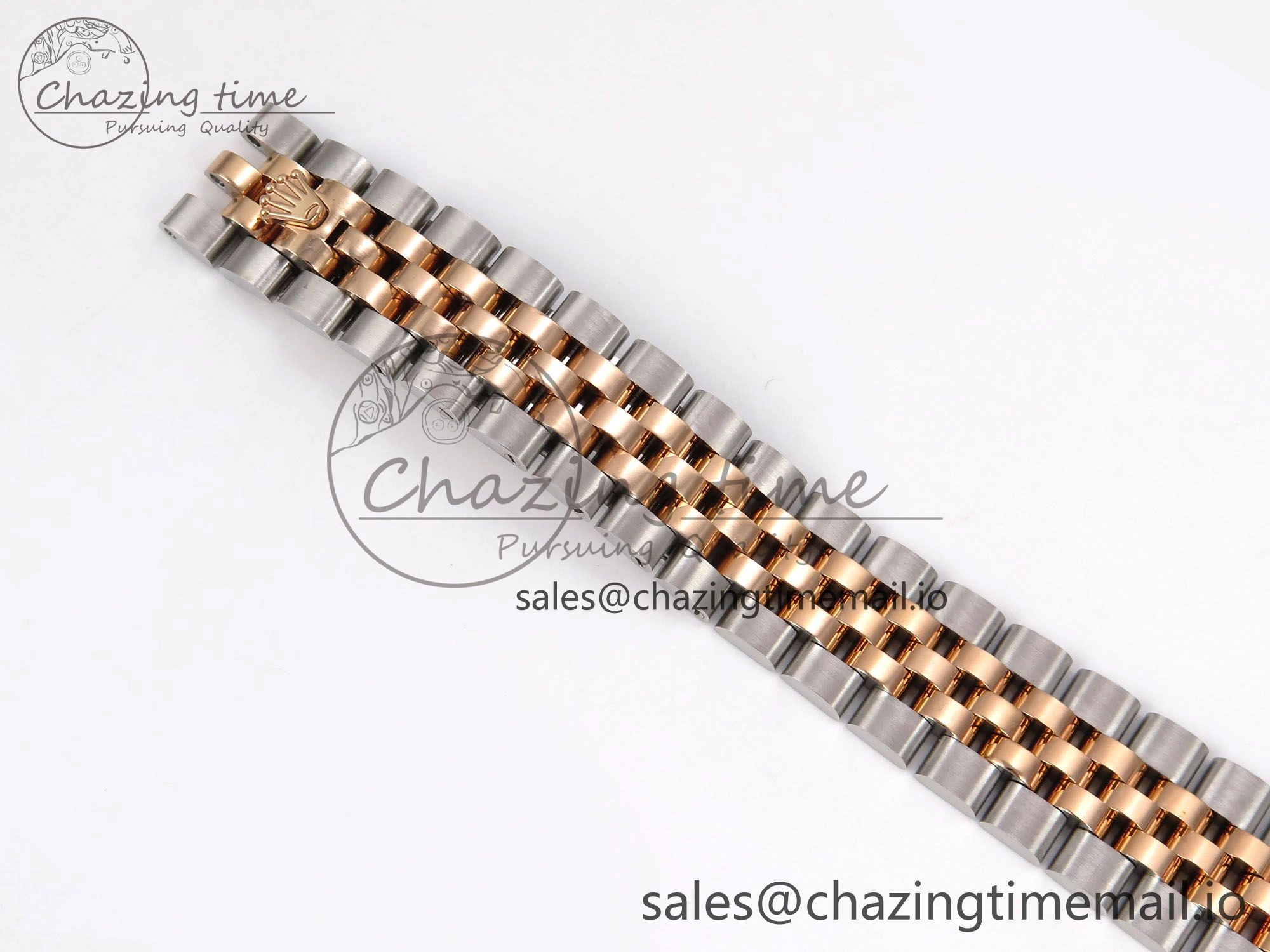 Efficient DateJust 28MM 279171 SS RG GMF 1:1 Best Edition 904L Steel RG Diamonds Dial on Jubilee Bracelet A 1133