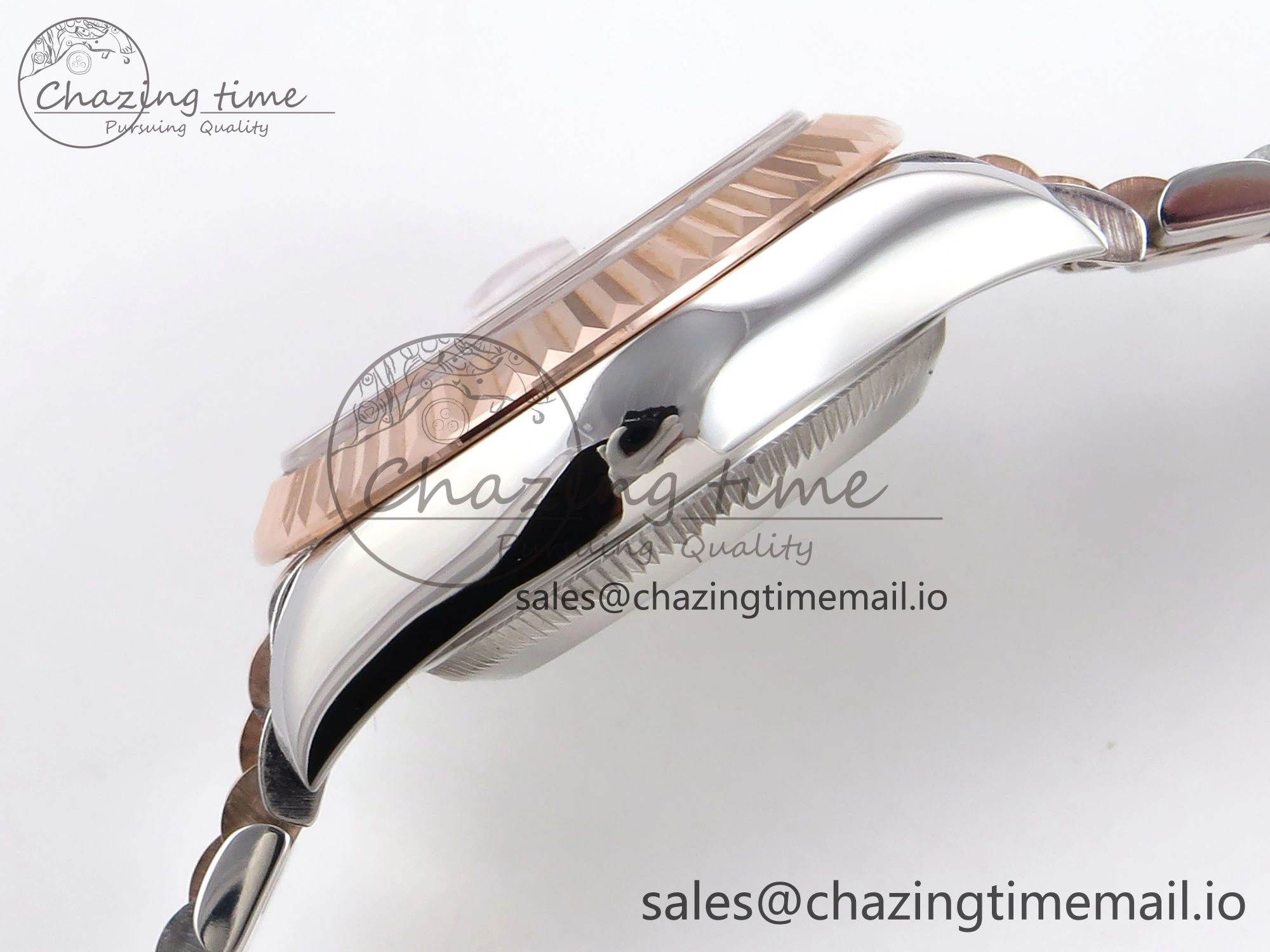 Efficient DateJust 28MM 279171 SS RG GMF 1:1 Best Edition 904L Steel RG Diamonds Dial on Jubilee Bracelet A 1133