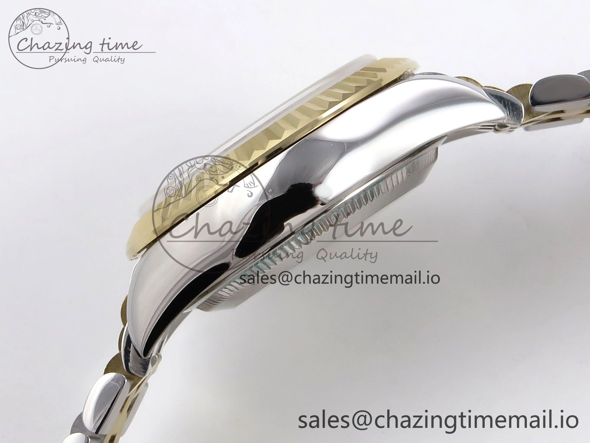 RelaxedFit DateJust 28MM 279173 SS YG GMF 1:1 Best Edition 904L Steel Green Diamonds Dial on Jubilee Bracelet A 10058