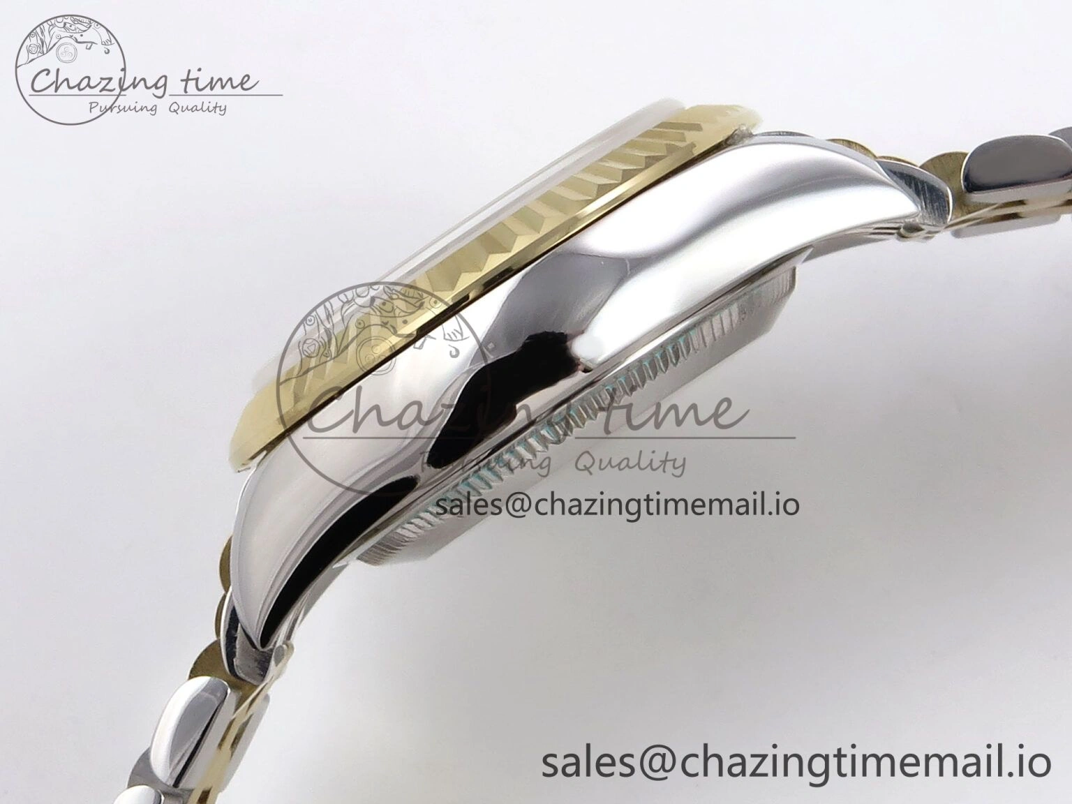 DateJust 28MM 279173 SS YG GMF 1:1 Best Edition 904L Steel Silver Diamonds Dial on Jubilee Bracelet A Sleek 10057