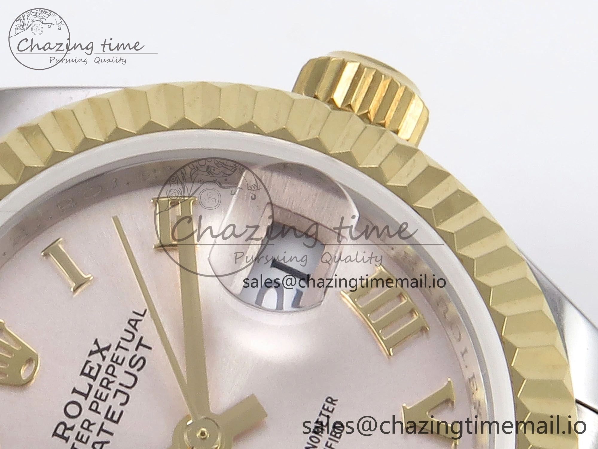 DateJust 28MM 279173 SS YG GMF 1:1 Best Edition 904L Steel Silver Roman Dial on Jubilee Bracelet A Resilient 1121