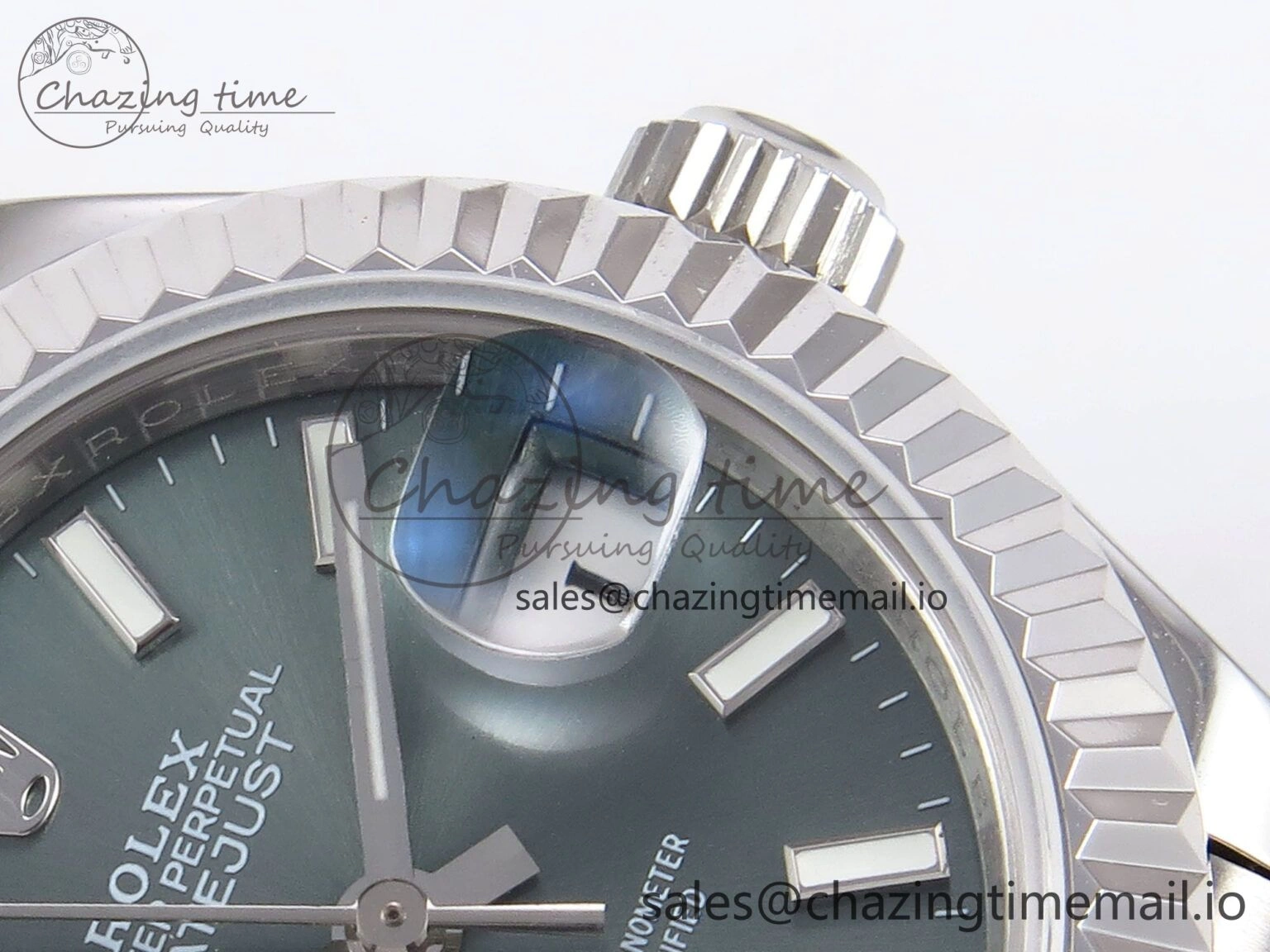 Sleek DateJust 28MM 279174 SS GMF 1:1 Best Edition 904L Steel Green Stick Dial on Jubilee Bracelet A 10074