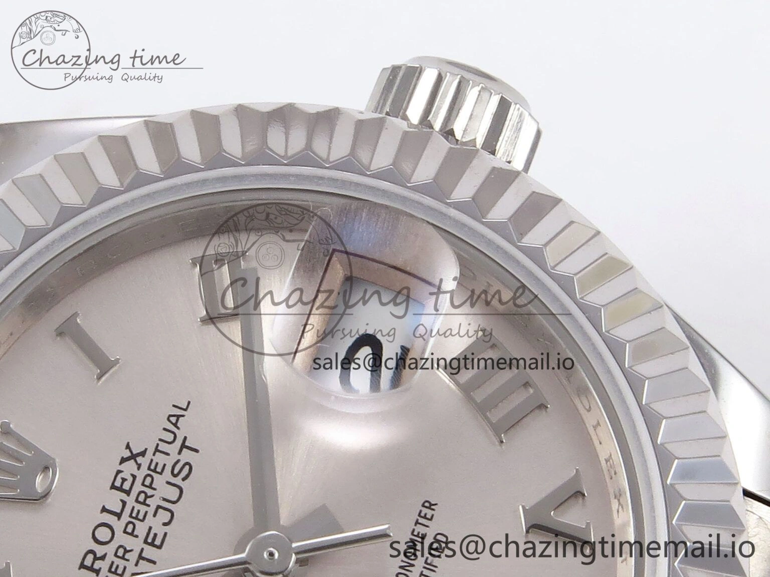 ZeroBulk DateJust 28MM 279174 SS GMF 1:1 Best Edition 904L Steel Silver Roman Dial on Jubilee Bracelet A 10070