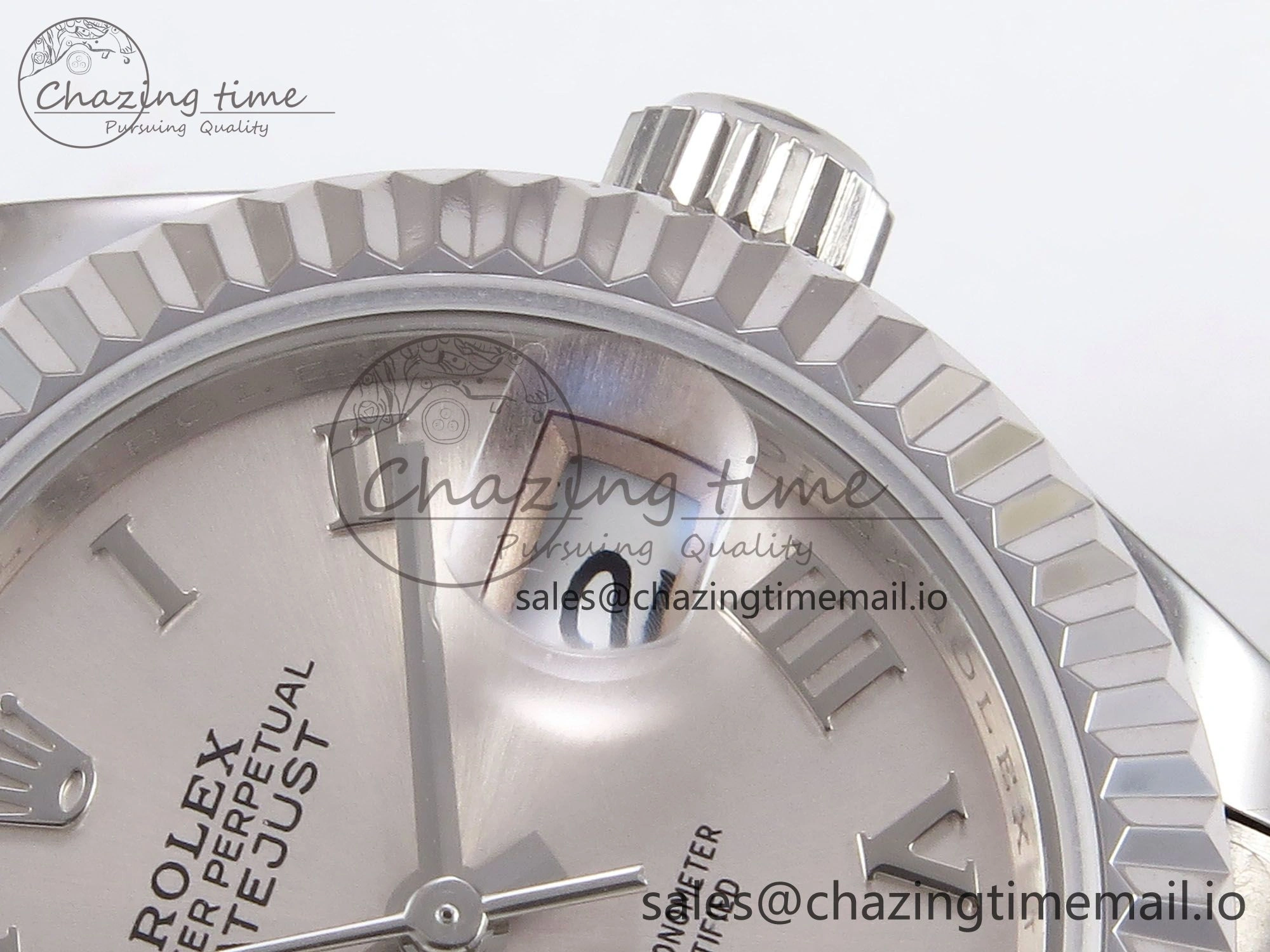 ZeroBulk DateJust 28MM 279174 SS GMF 1:1 Best Edition 904L Steel Silver Roman Dial on Jubilee Bracelet A 10070