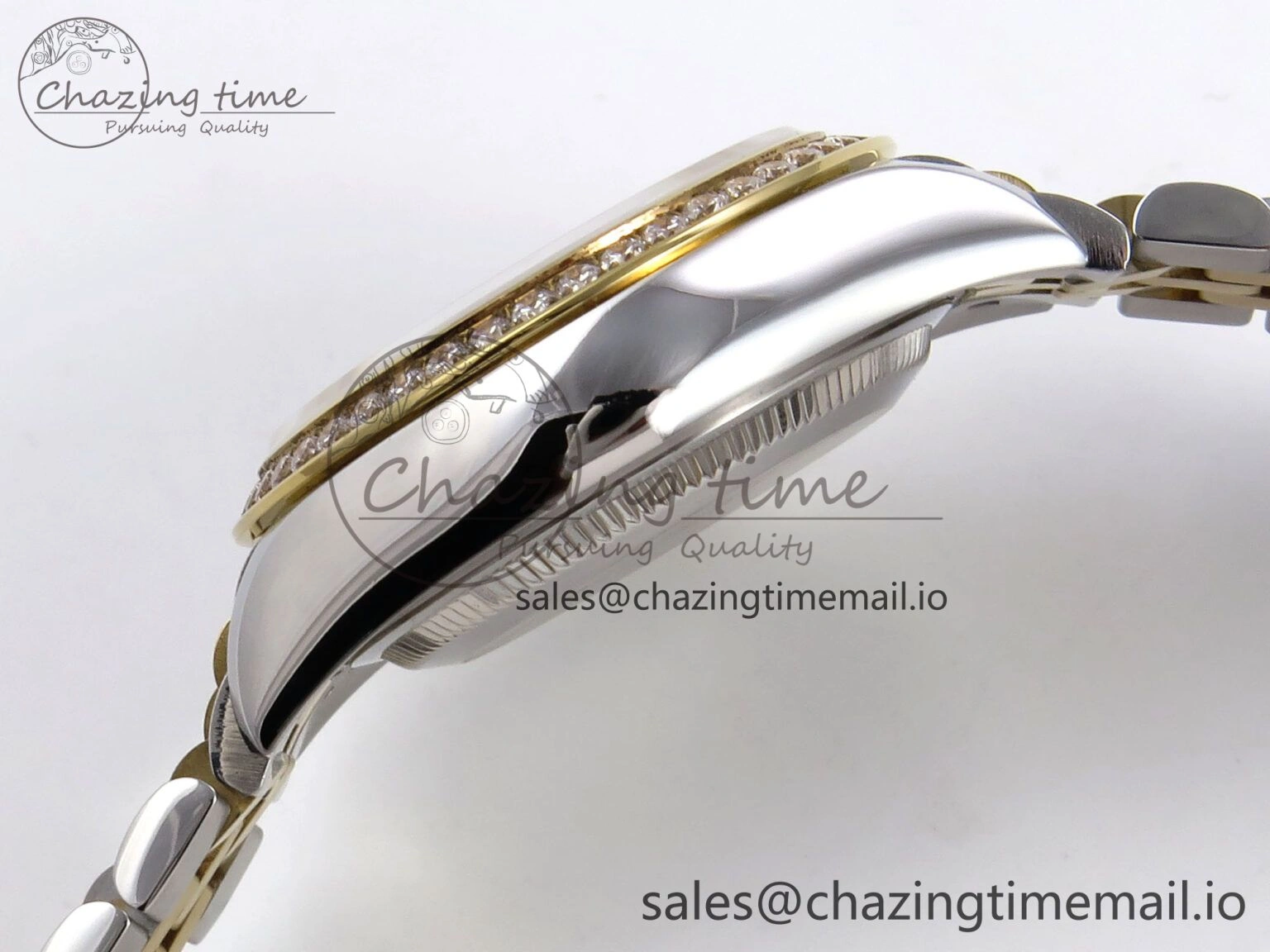 Minimalist DateJust 28MM 279383RBR SS YG GMF 1:1 Best Edition 904L Steel White MOP Diamonds Dial on Jubilee Bracelet A 10059