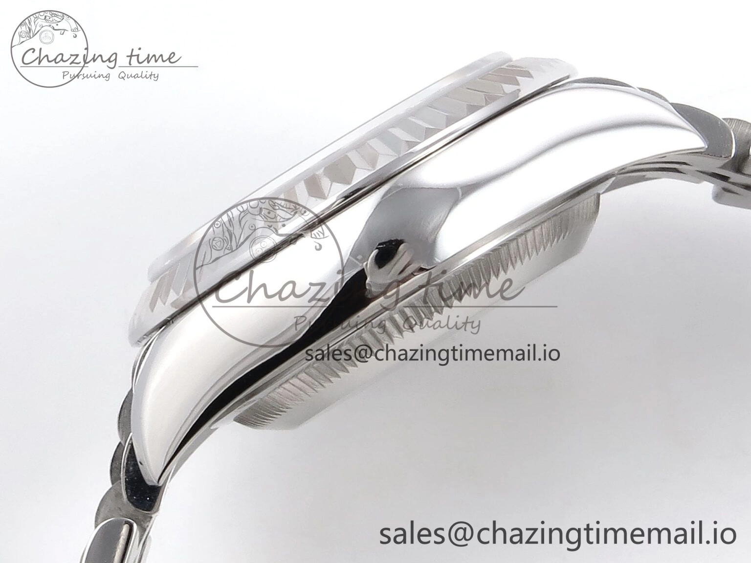 Affordable DateJust 28MM SS GMF 1:1 Best Edition 904L Steel White Roman Dial on Jubilee Bracelet A 10080
