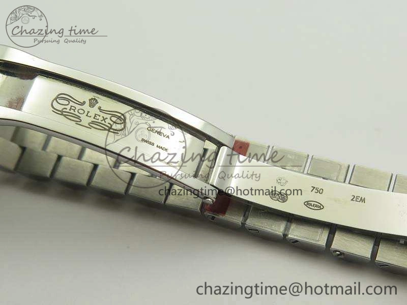 Classic DateJust 28mm SS Diam Bezel BP Maker Best Edition White MOP Dial On SS Bracelet ETA 3469