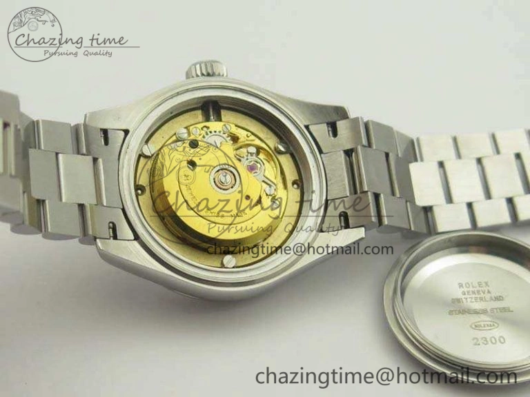 SportInspired DateJust 28mm SS Diamond Bezel BP Maker Best Edition Silver Dial On SS Bracelet ETA 3468