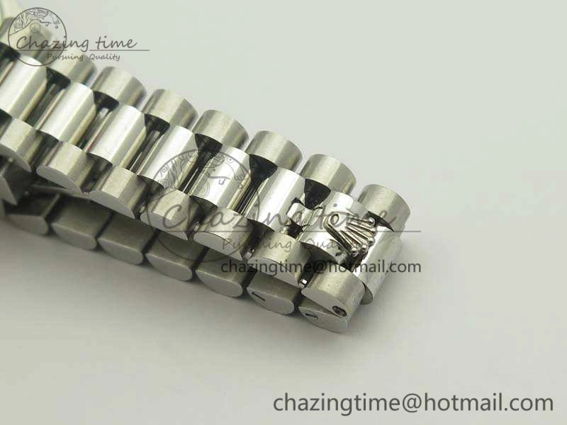 SportInspired DateJust 28mm SS Diamond Bezel BP Maker Best Edition Silver Dial On SS Bracelet ETA 3468