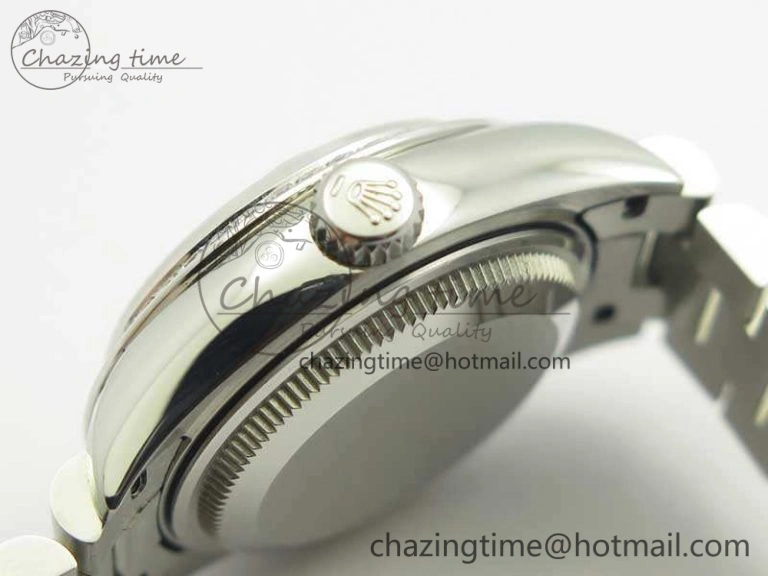 DateJust 28mm SS Diamond Bezel BP Maker Best Edition Silver Diam XL Dial On SS Bracelet ETA OnTrend 3457