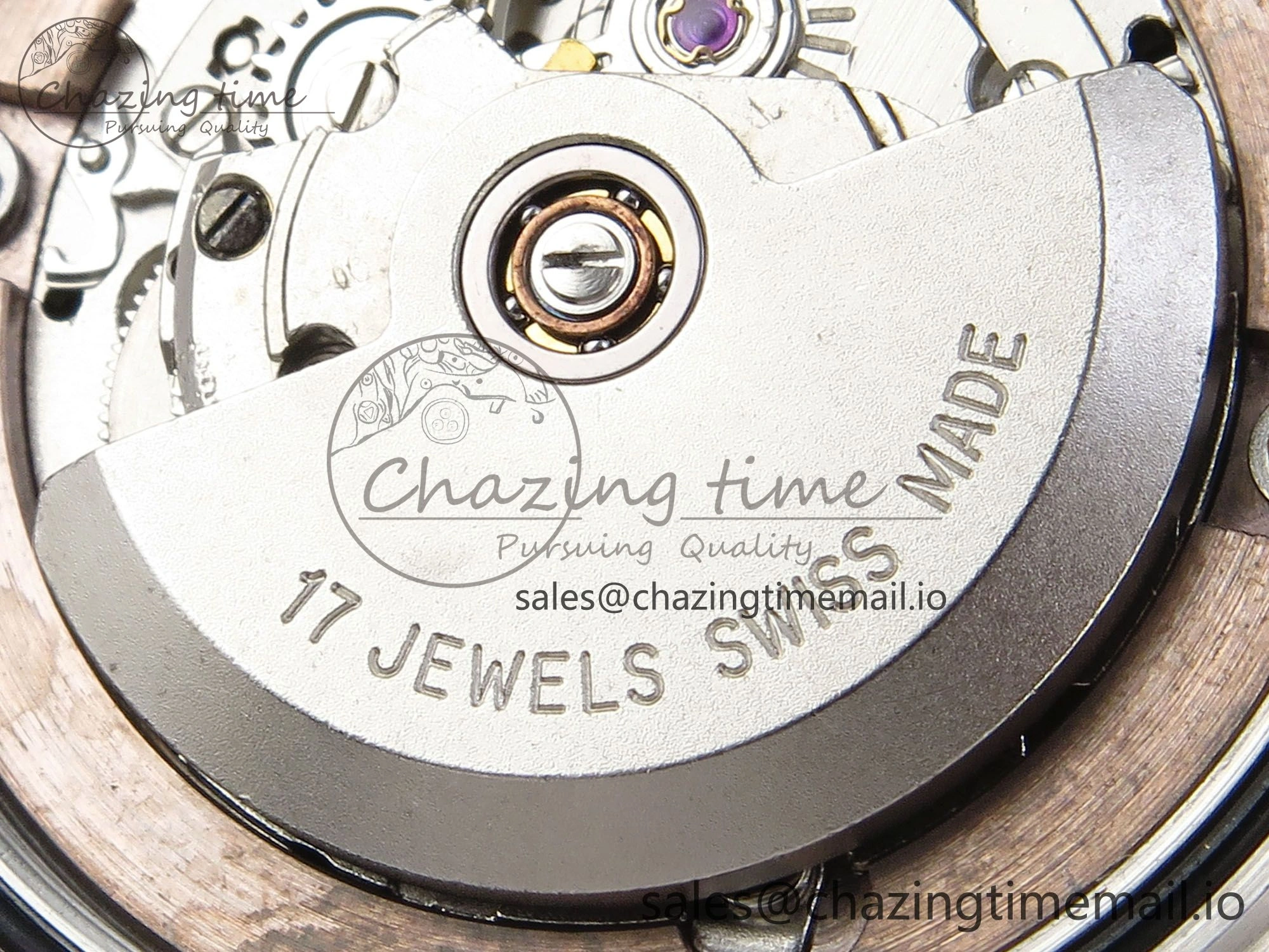 DateJust 31 278271 ARF 1:1 Best Edition 904L Steel Gray Roman Diamonds Dial on SS RG Oyster Bracelet ETA SunProtective 527