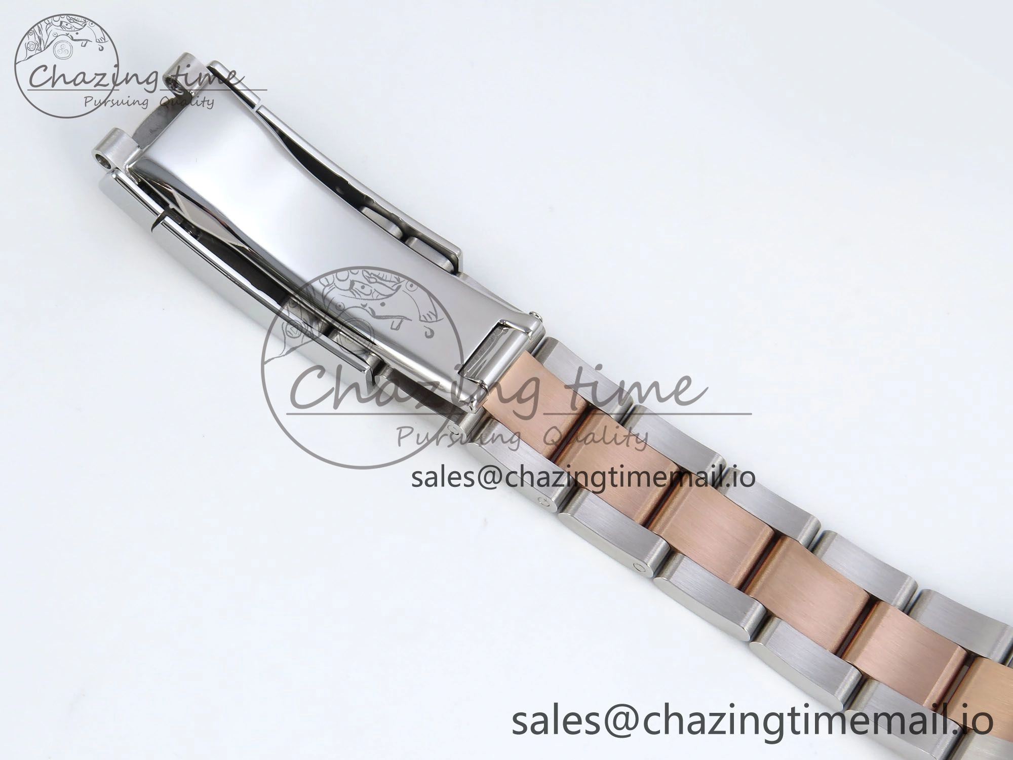 DateJust 31 278271 ARF 1:1 Best Edition 904L Steel Gray Roman Diamonds Dial on SS RG Oyster Bracelet ETA SunProtective 527