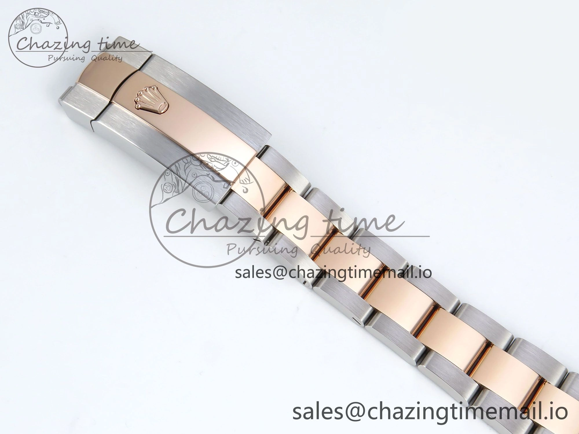 DateJust 31 278271 ARF 1:1 Best Edition 904L Steel RG Dial Stick Marker on SS RG Oyster Bracelet ETA Practical 525