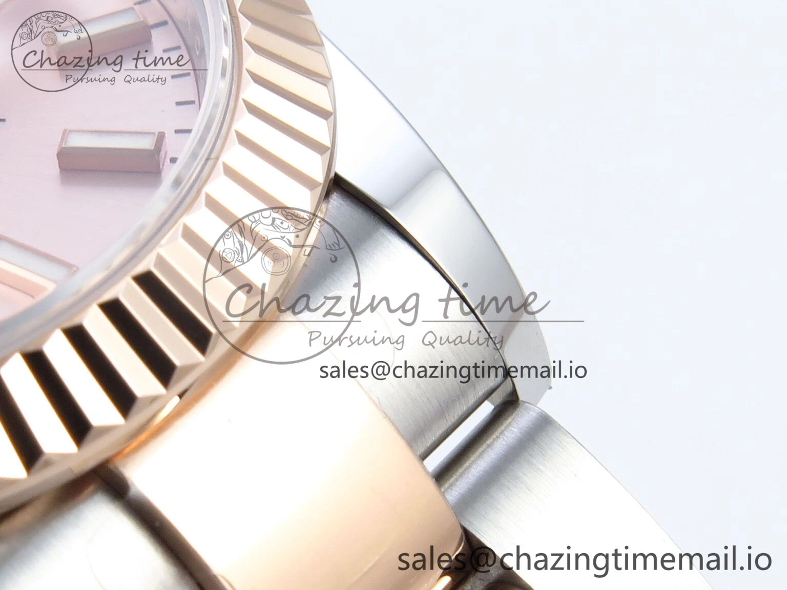 DateJust 31 278271 ARF 1:1 Best Edition 904L Steel RG Dial Stick Marker on SS RG Oyster Bracelet ETA Practical 525