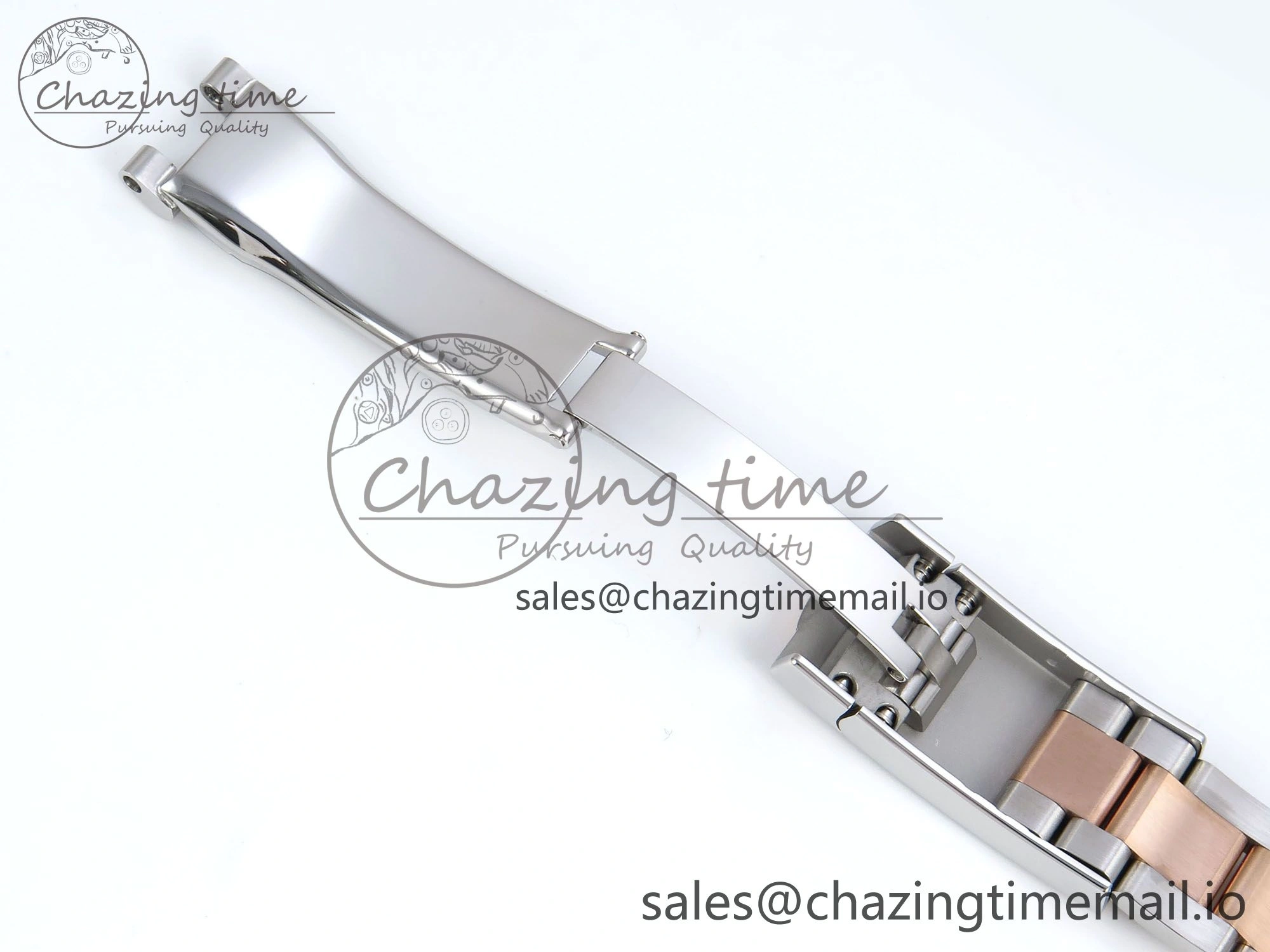 WaterResistant DateJust 31 278271 ARF 1:1 Best Edition 904L Steel RG Diamonds Dial on SS RG Oyster Bracelet ETA 518