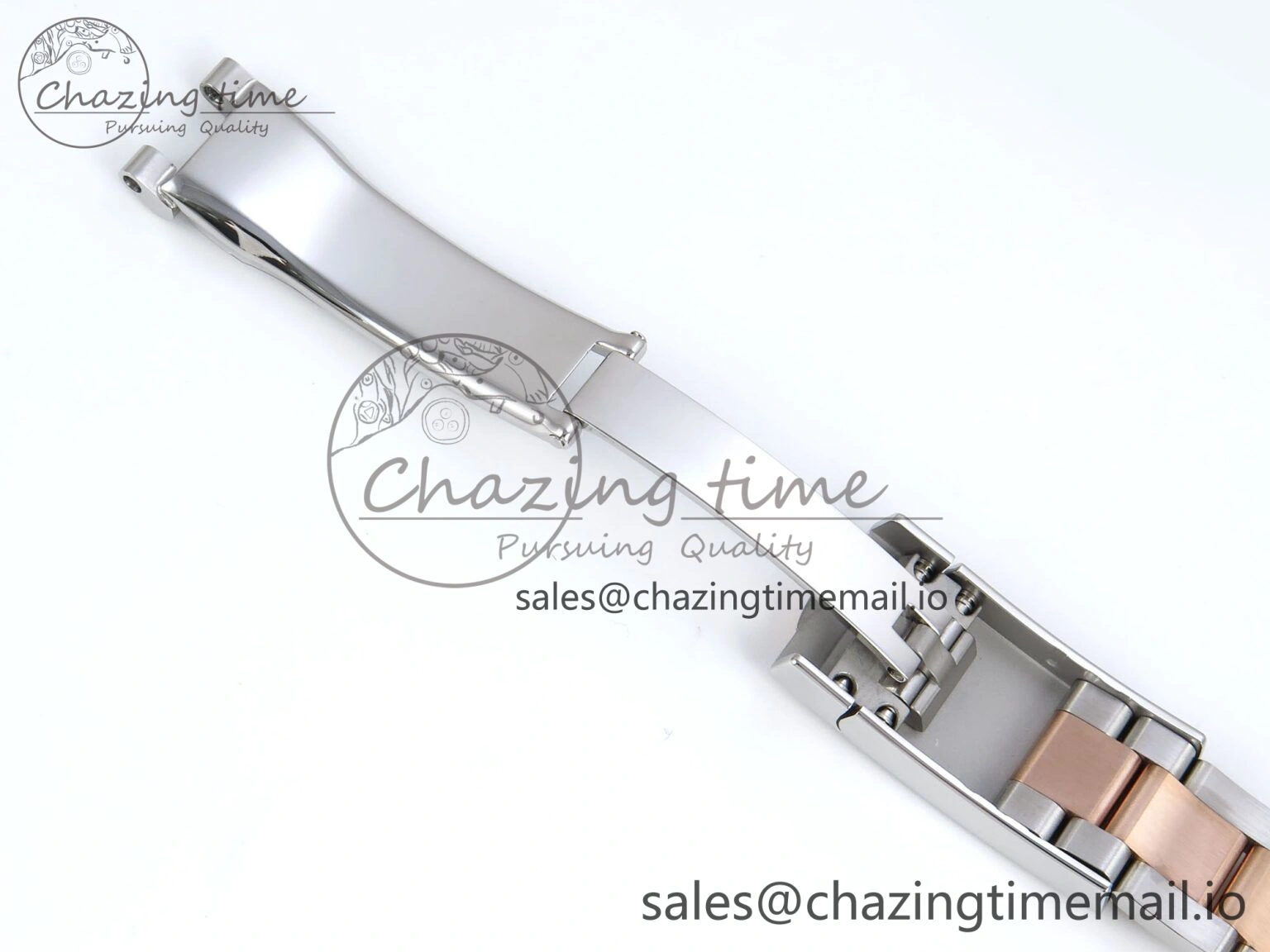 DateJust 31 278271 ARF 1:1 Best Edition 904L Steel RG Roman Dial on SS RG Oyster Bracelet ETA UrbanStyle 524