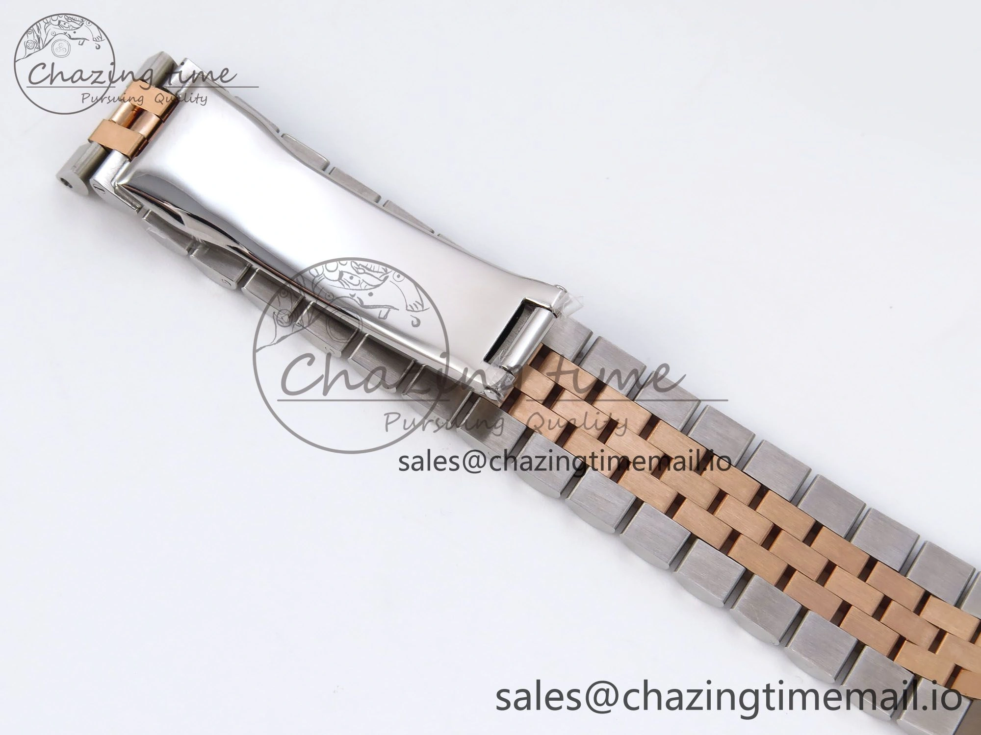 DateJust 31 278271 JARF 1:1 Best Edition 904L Steel RG Stick Dial on SS RG Jubilee Bracelet HZ RelaxedFit 865