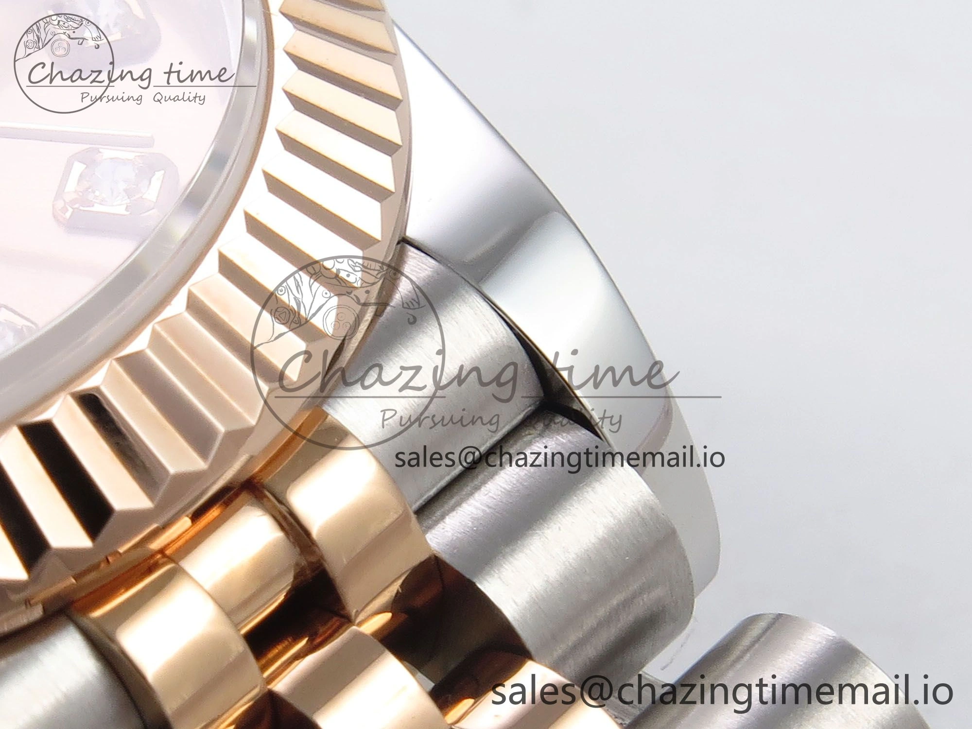 DateJust 31 278271 SS RG GMF 1:1 Best Edition 904L Steel RG Diamonds Dial on Jubilee Bracelet A TimelessDesign 1173