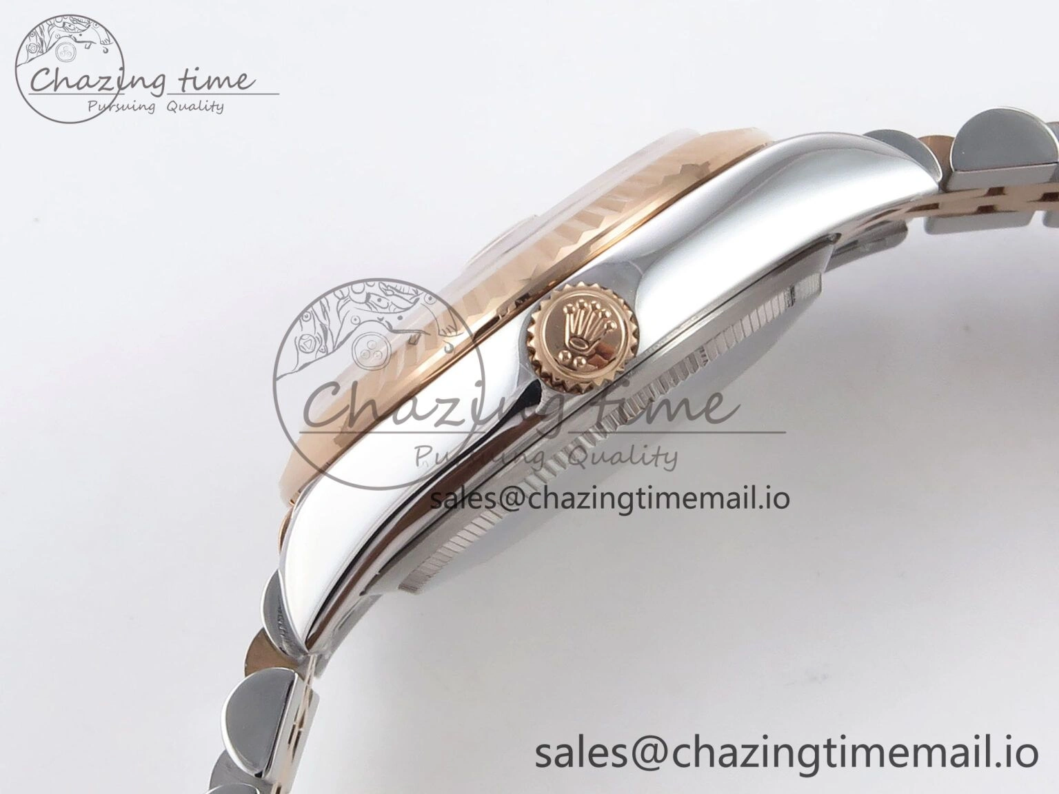 DateJust 31 278271 SS RG GMF 1:1 Best Edition 904L Steel RG Diamonds Dial on Jubilee Bracelet A TimelessDesign 1173