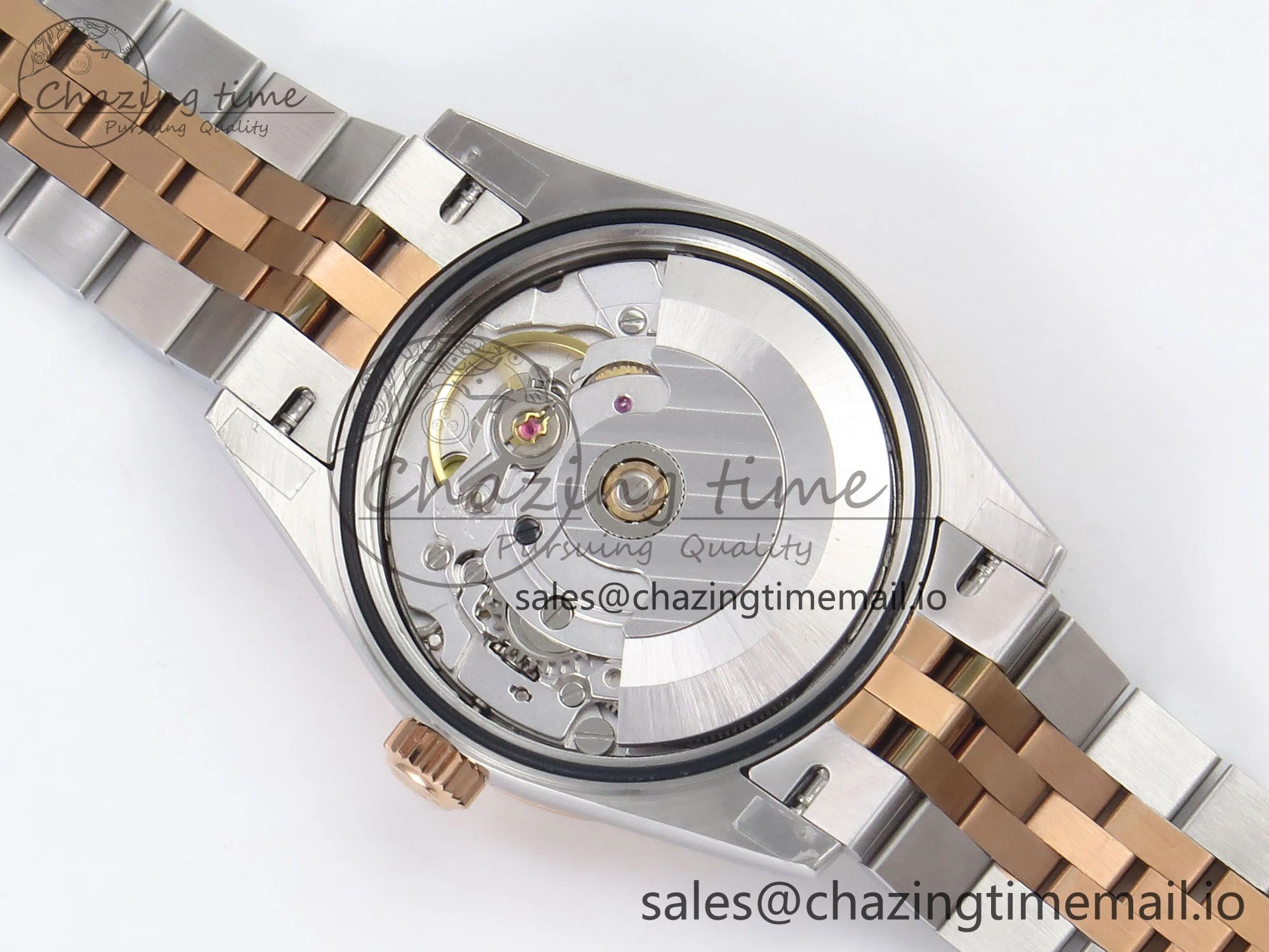 DateJust 31 278271 SS RG GMF 1:1 Best Edition 904L Steel RG Diamonds Dial on Jubilee Bracelet A TimelessDesign 1173