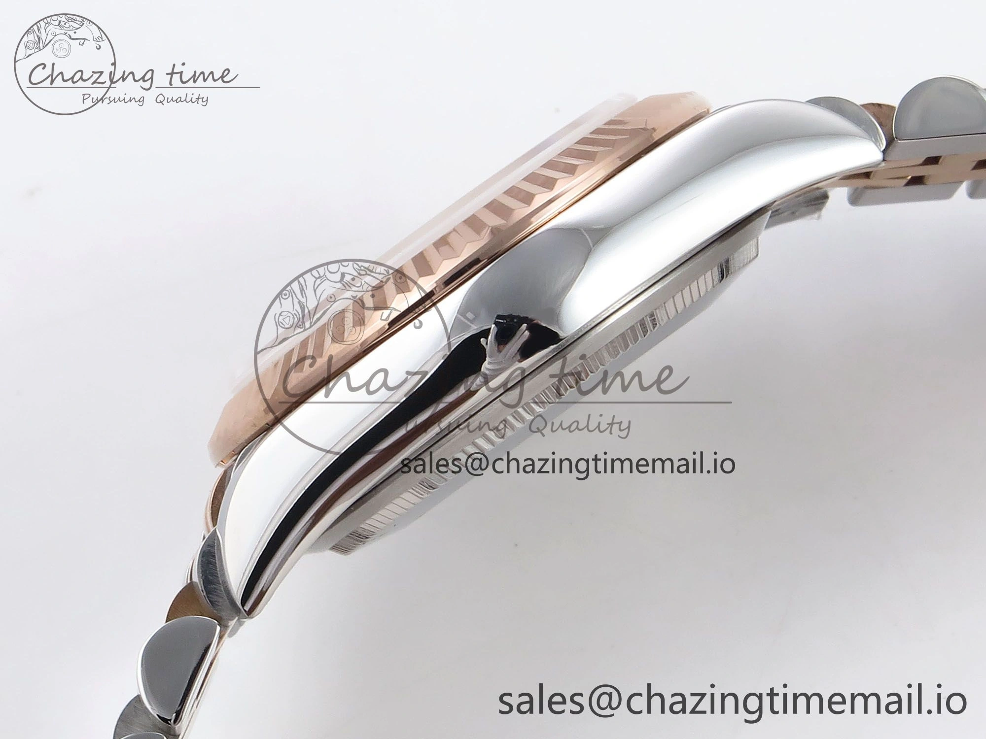 DateJust 31 278271 SS RG GMF 1:1 Best Edition 904L Steel RG Roman Dial on Jubilee Bracelet A Lightweight 1170