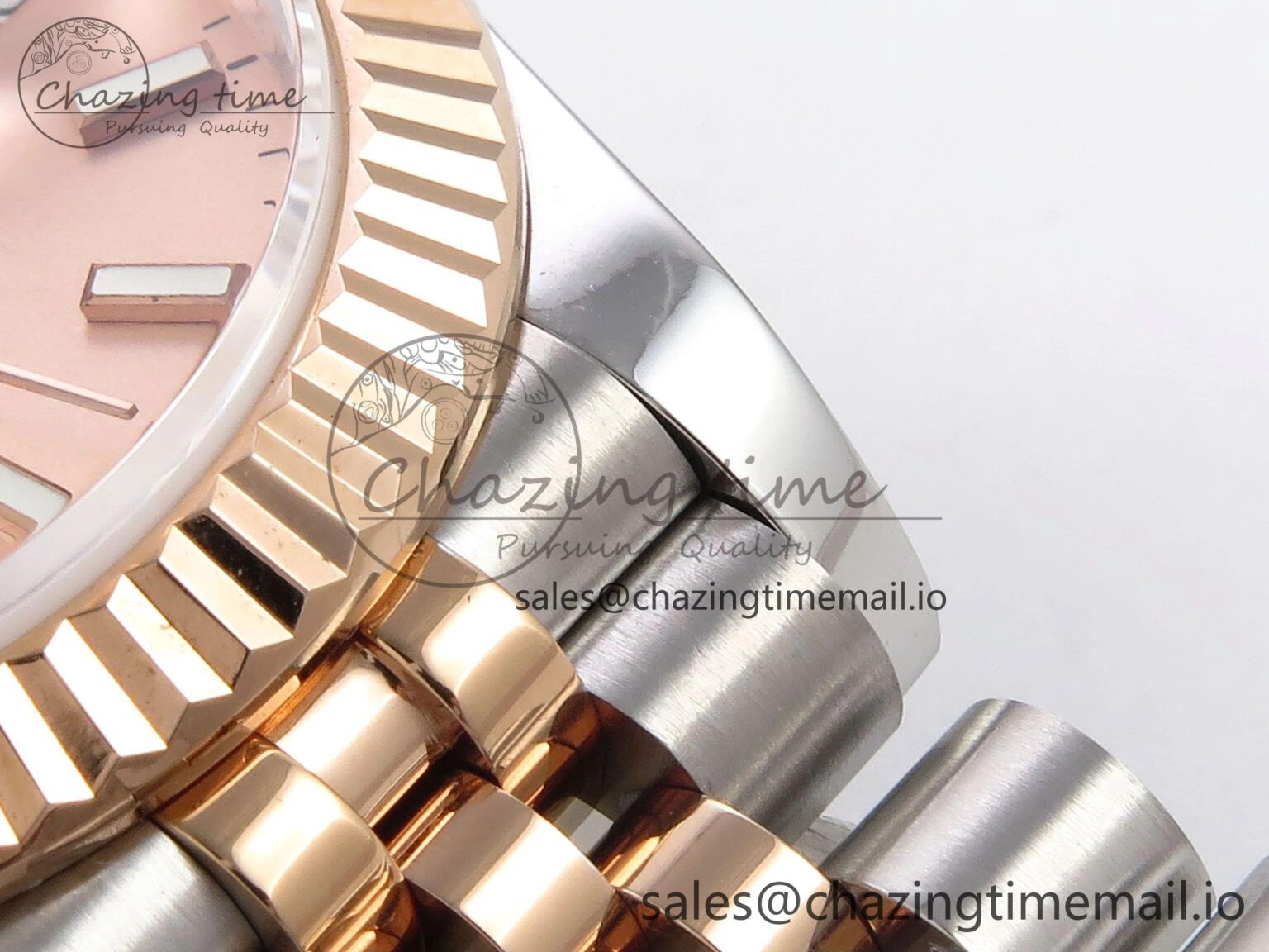 DateJust 31 278271 SS RG GMF 1:1 Best Edition 904L Steel RG Stick Dial on Jubilee Bracelet A Supportive 1169