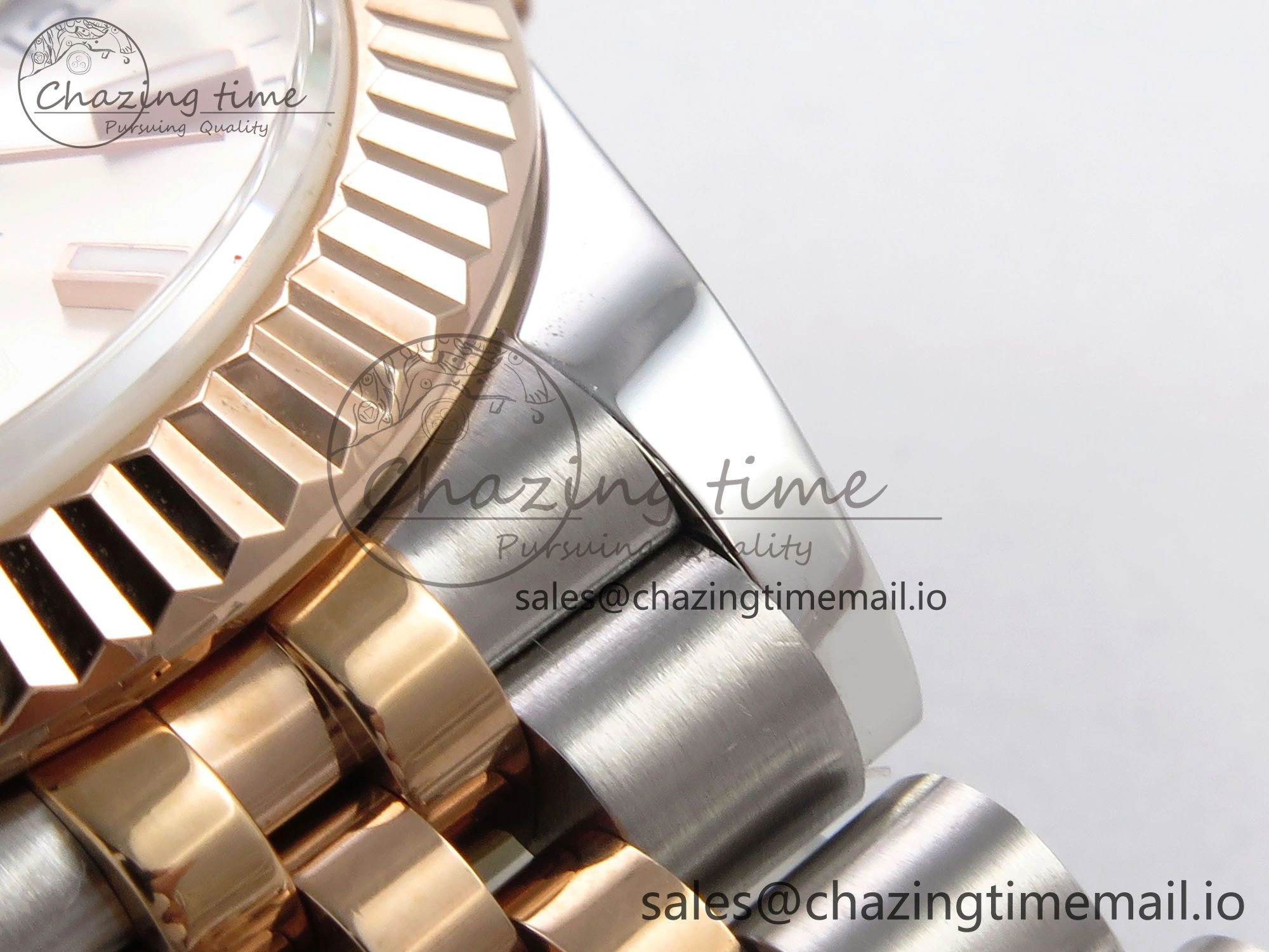 WrinkleFree DateJust 31 278271 SS RG GMF 1:1 Best Edition 904L Steel Silver Stick Dial on Jubilee Bracelet A 1167