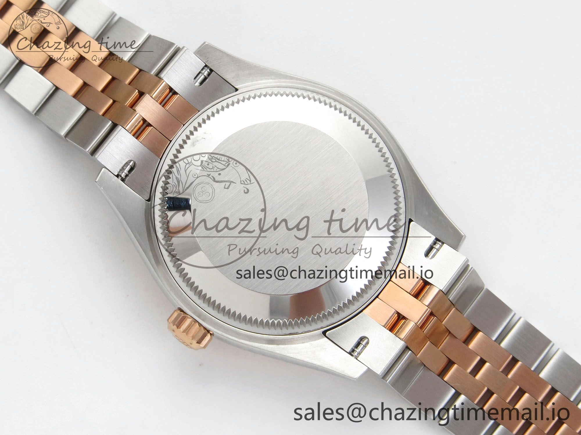DateJust 31 278271 THBF 1:1 Best Edition 904L Steel Brown Roman Diamonds Dial on SS RG Jubilee Bracelet HZ Cal. MultiPurpose 34