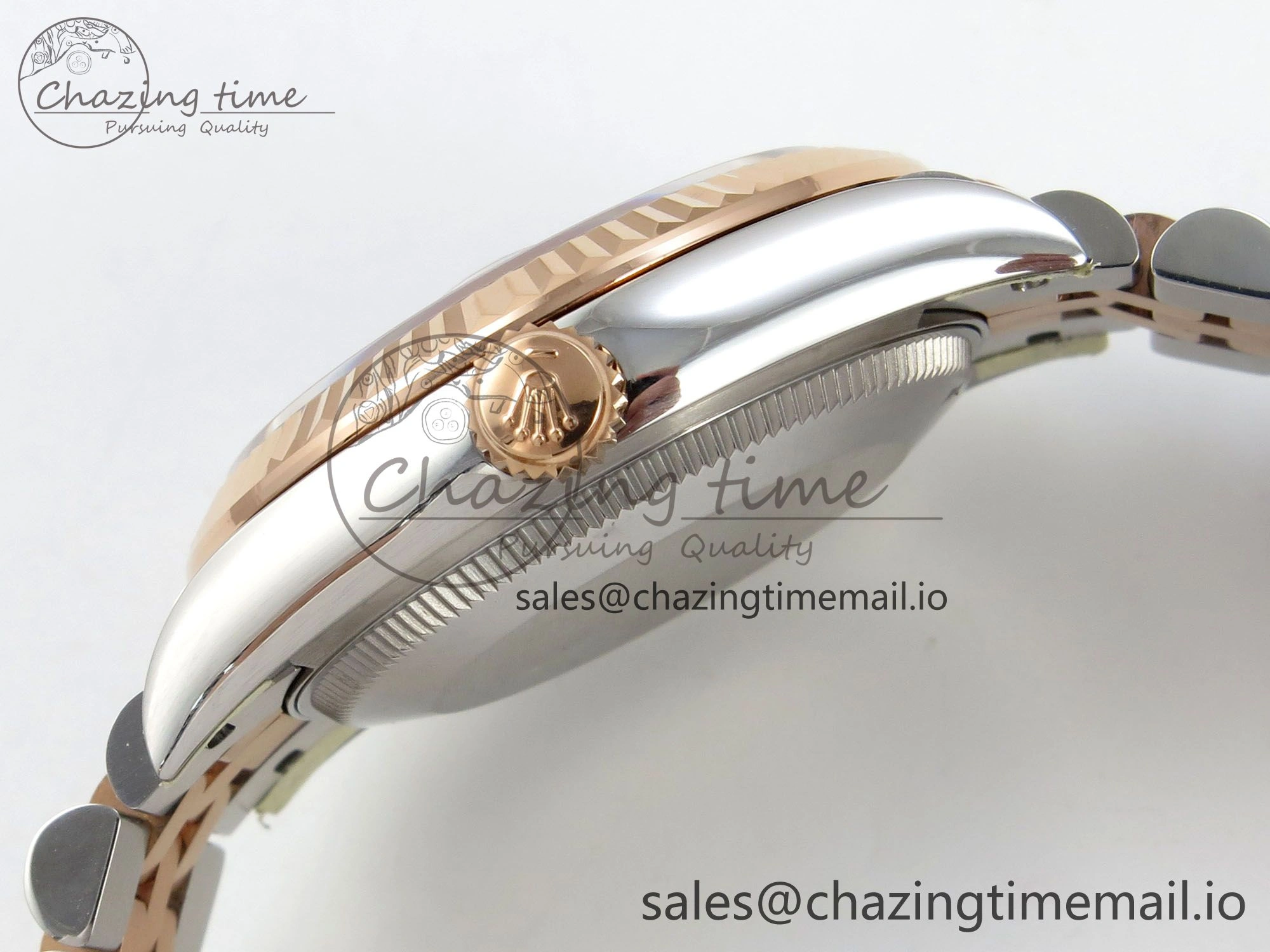 SoftTouch DateJust 31 278271 THBF 1:1 Best Edition 904L Steel Purple Roman Diamonds Dial on SS RG Jubilee Bracelet HZ Cal. 41