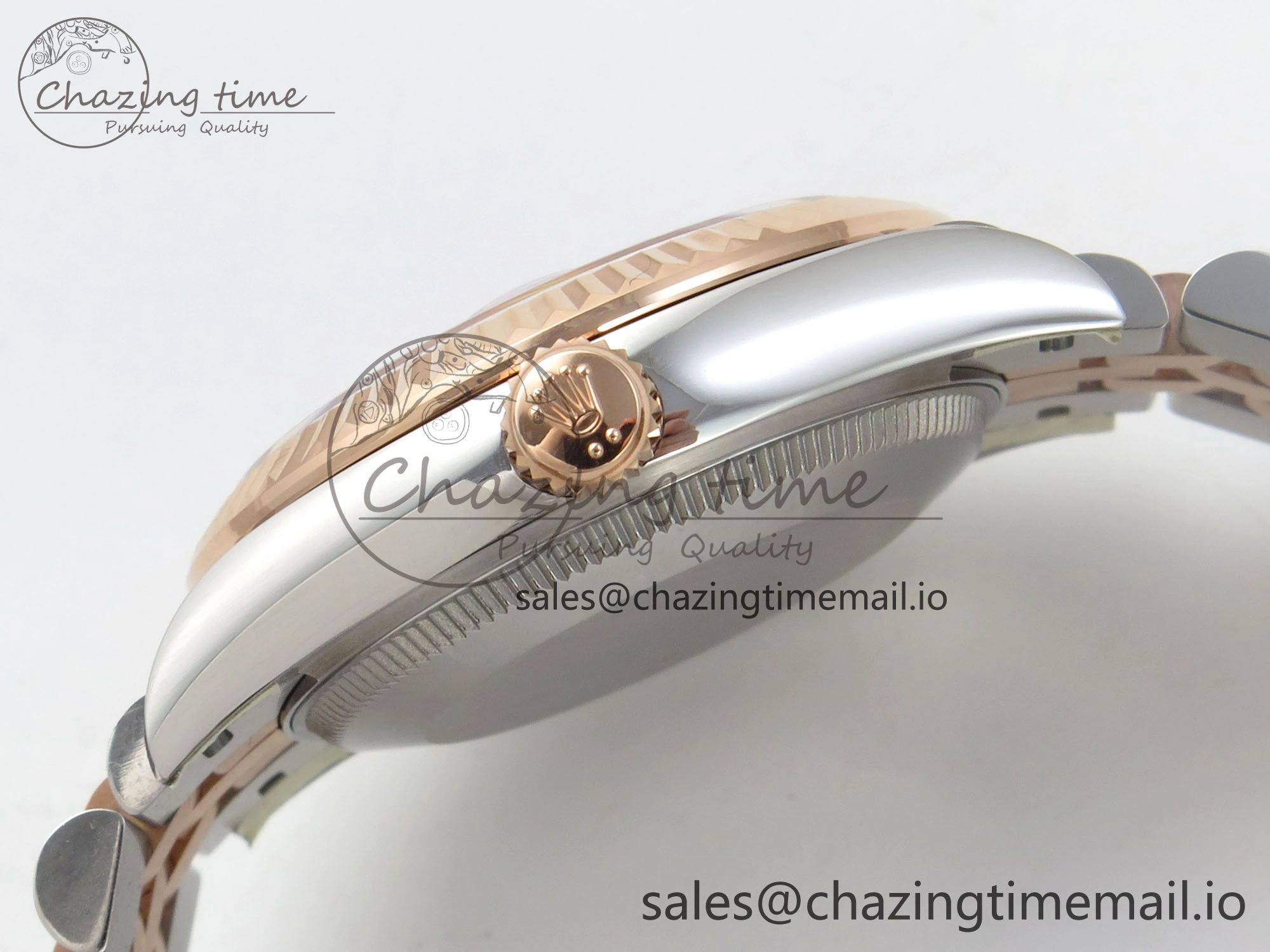DateJust 31 278271 THBF 1:1 Best Edition 904L Steel RG Diamonds Dial Stick Marker on SS RG Jubilee Bracelet HZ Cal. GoAnywhere 28