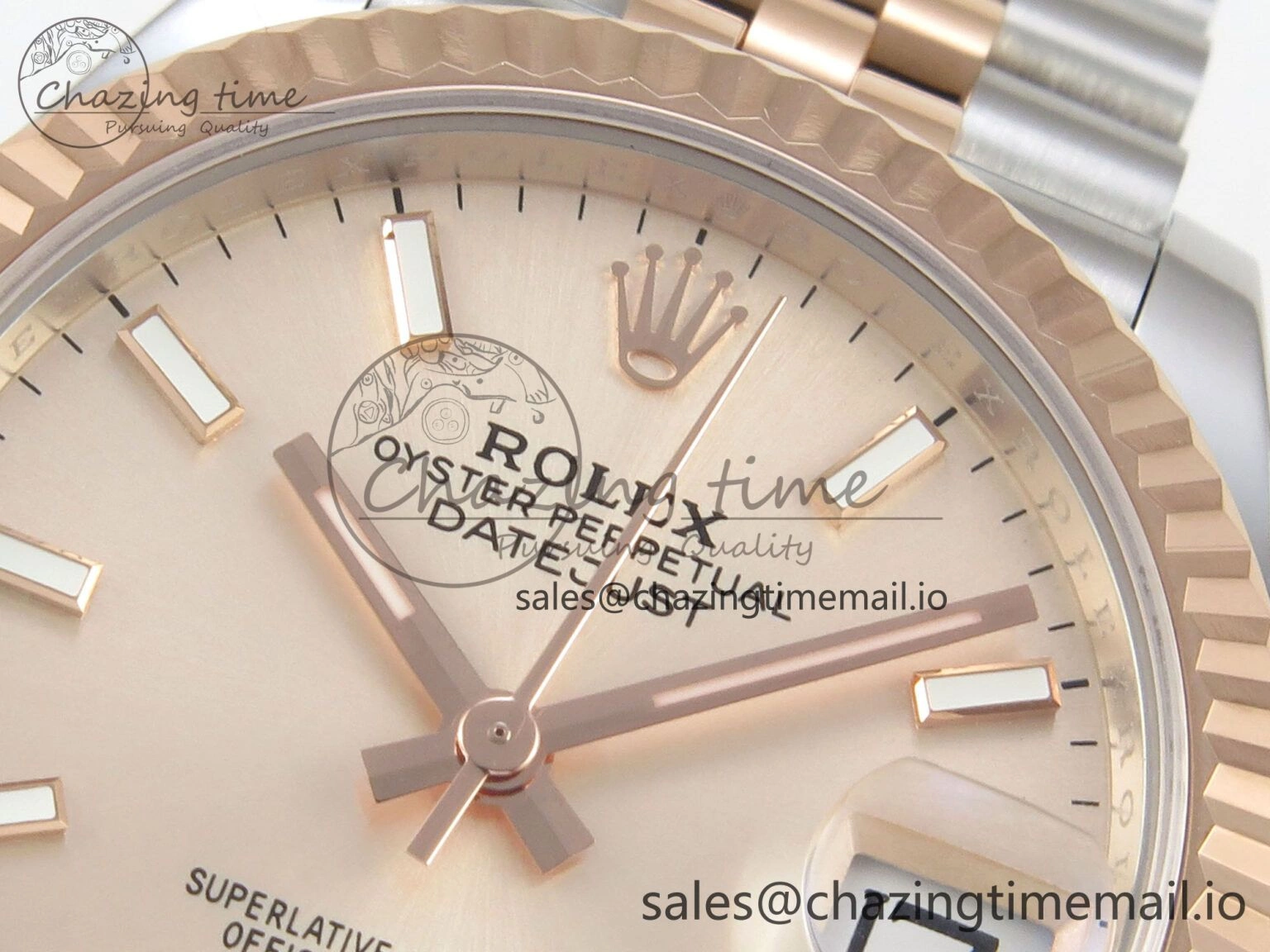 DateJust 31 278271 THBF 1:1 Best Edition 904L Steel RG Diamonds Dial Stick Marker on SS RG Jubilee Bracelet HZ Cal. GoAnywhere 28