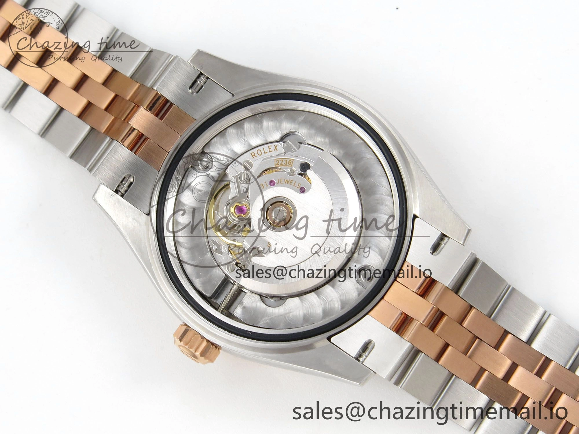 DateJust 31 278271 THBF 1:1 Best Edition 904L Steel RG Diamonds Dial Stick Marker on SS RG Jubilee Bracelet HZ Cal. GoAnywhere 28